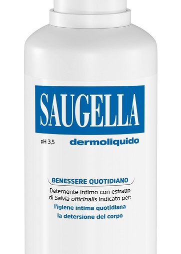 SAUGELLA DERMOLIQUIDO PH 3,5 DETERGENTE INTIMO BENESSERE QUOTIDIANO 500 ML