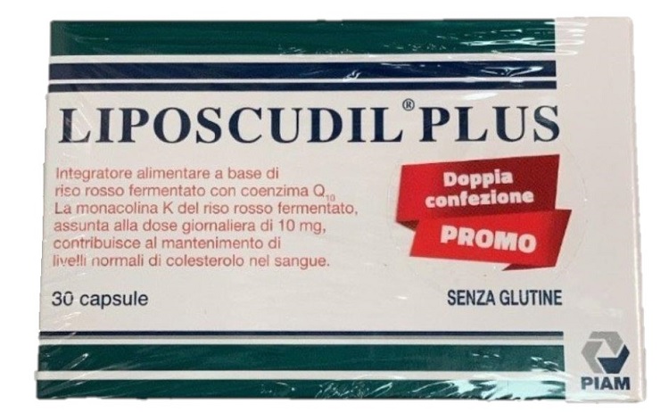 LIPOSCUDIL PLUS 30 CAPSULE SENZA GLUTINE NATURALMENTE PRIVODI LATTOSIO