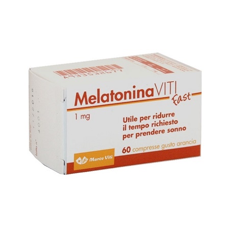 MELATONINA VITI FAST 1MG 60 COMPRESSE GUSTO ARANCIA