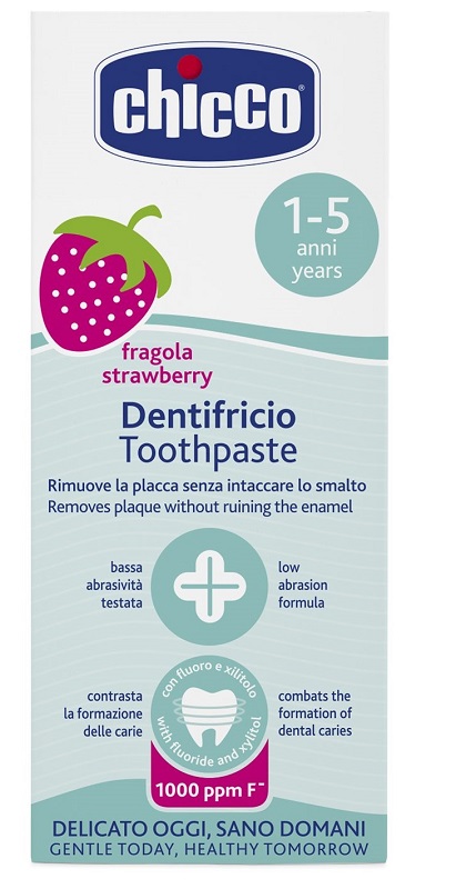 CHICCO DENTIFRICIO FRAGOLA 50 ML 12M+ CON FLUORO