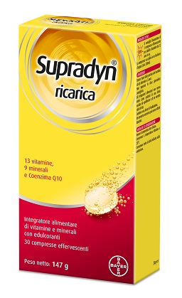 SUPRADYN RICARICA 30 COMPRESSE EFFERVESCENTI