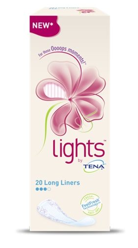 SALVASLIP PER INCONTINENZA PICCOLE PERDITE LIGHTS BY TENA LONG 20 PEZZI