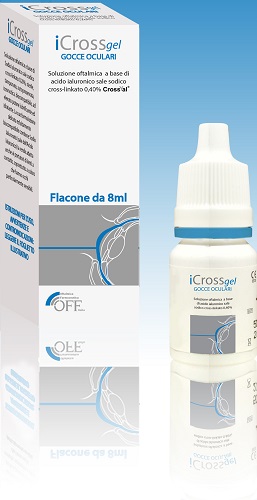 ICROSS GEL GOCCE OCULARI ACIDO IALURONICO CROSS-LINKATO 0,4%8 ML