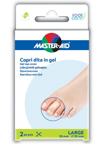 COPRI DITA MASTER-AID FOOTCARE IN GEL LARGE 2 PEZZI C2