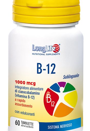 LONGLIFE B12 1000 MCG 60 TAVOLETTE