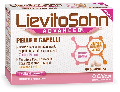 LIEVITOSOHN ADVANCED 60 COMPRESSE SENZA GLUTINE