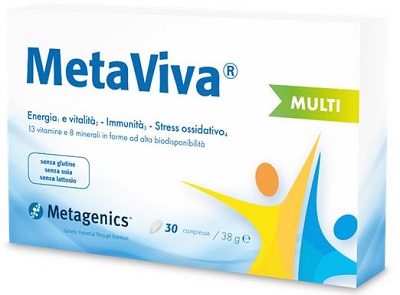 METAVIVA MULTI 30 COMPRESSE SENZA GLUTINE SENZA LATTOSIO