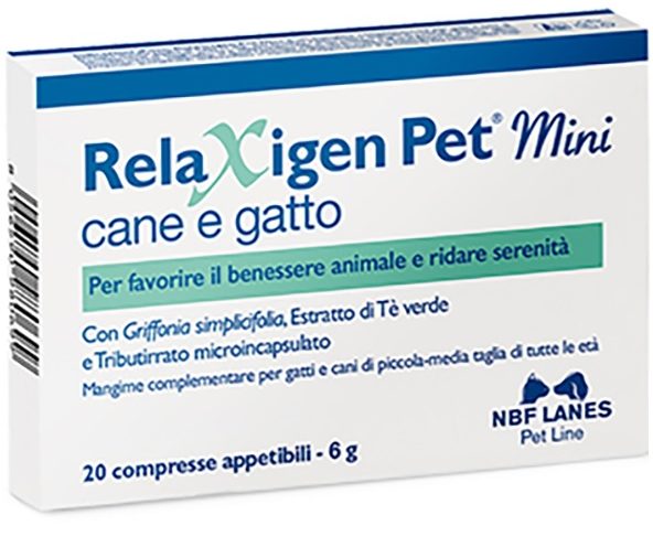 RELAXIGEN PET MINI BLISTER 20 COMPRESSE