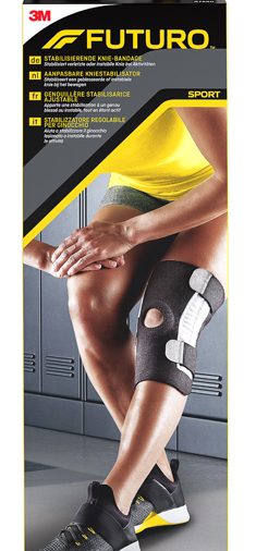 STABILIZZATORE REGOLABILE PER GINOCCHIO FUTURO SPORT