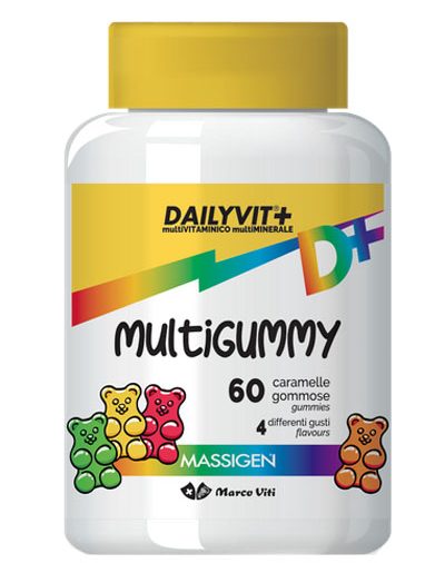MASSIGEN MULTIGUMMY 60 CARAMELLE GOMMOSE