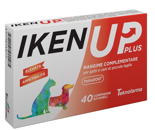 IKEN UP PLUS CANI GATTI PICCOLA TAGLIA SCATOLA 40 COMPRESSE
