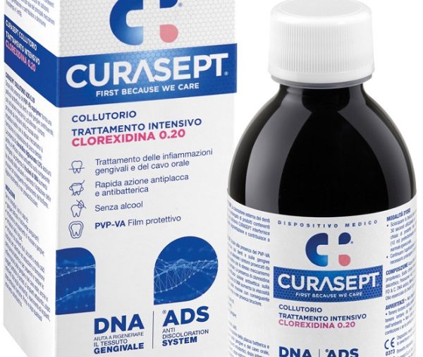 CURASEPT COLLUTORIO 0,20 ADS + DNA 200 ML