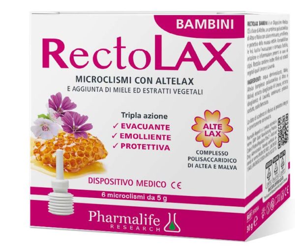 RECTOLAX BAMBINI MICROCLISMI 6 PEZZI DA 5 G