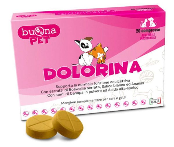 DOLORINA 20 COMPRESSE MASTICABILI NUOVA FORMULA