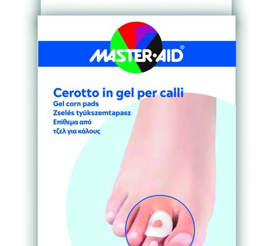 CEROTTO PROTEZIONE CALLI MASTER-AID FOOTCARE IN GEL SMALL 6PEZZI B10