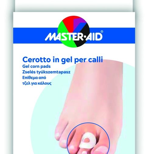 CEROTTO PROTEZIONE CALLI MASTER-AID FOOTCARE IN GEL LARGE 6PEZZI B11