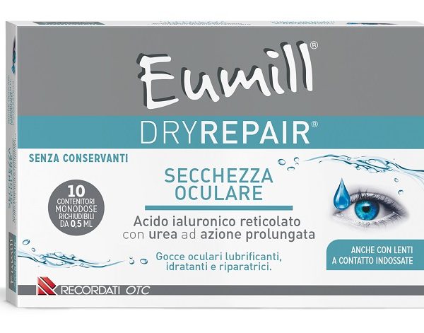 EUMILL DRYREPAIR GOCCE OCULARI 10 PEZZI DA 0,5 ML