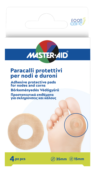 PARACALLI MASTER-AID FOOTCARE NODI E DURONI 4 PEZZI B8