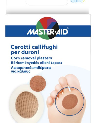 CEROTTO CALLIFUGO MASTER-AID FOOTCARE PER DURONI 4+4 PEZZI B1