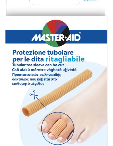 PROTEZIONE TUBOLARE MASTER-AID FOOTCARE RITAGLIABILE 15 CM 25 MM LARGE C8