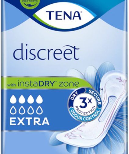 ASSORBENTE INCONTINENZA LEGGERA TENA DISCREET EXTRA 10 PEZZI