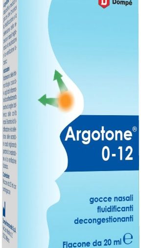 ARGOTONE 0-12 GOCCE NASALI 20 ML