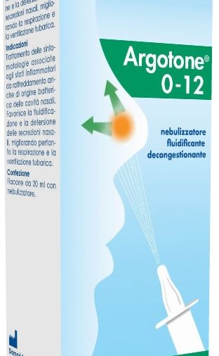 ARGOTONE 0-12 SPRAY NASALE 20 ML