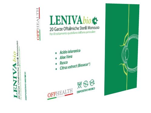 LENIVA BIOSECUR GARZE OFTALMICHE 20 PEZZI