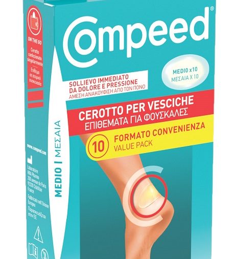 CEROTTI COMPEED PER VESCICHE MEDIO 10 PEZZI CARTON
