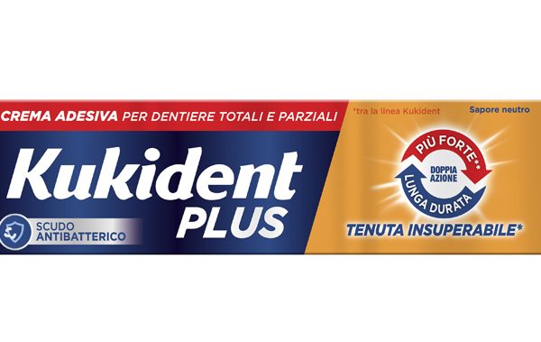 KUKIDENT PLUS DOPPIA AZIONE CREMA ADESIVA DENTIERE 40 G