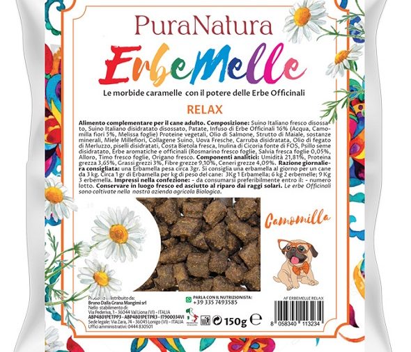 PURANATURA ERBEMELLE RELAX CARAMELLE MORBIDE 150 G