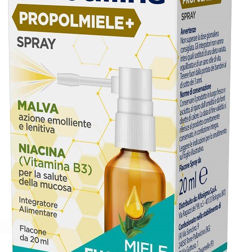 NEOBOROCILLINA PROPOLMIELE+ SPRAY MIELE EUCALIPTO 20 ML