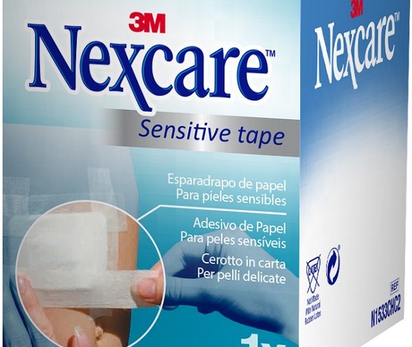CEROTTO SU ROCCHETTO NEXCARE SENSITIVE TAPE 5X500CM