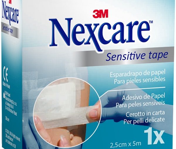 CEROTTO SU ROCCHETTO NEXCARE TRASPARENT TAPE 2,5X500CM CON DISPENSER