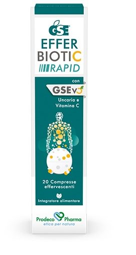 GSE EFFERBIOTIC RAPID 20 COMPRESSE