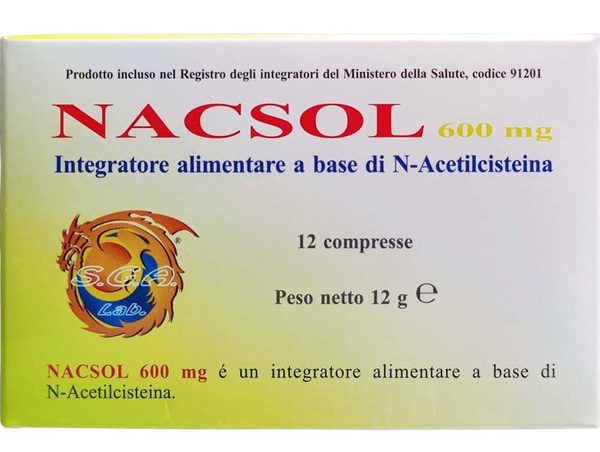 NACSOL 12 COMPRESSE