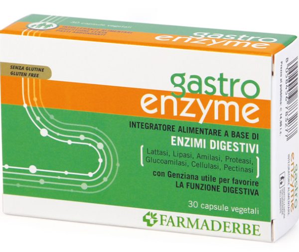 GASTRO ENZYME 30 CAPSULE VEGETALI