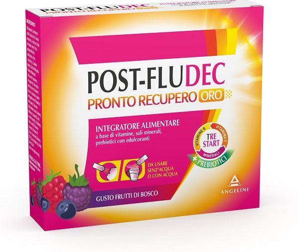 POSTFLUDEC FRUTTI DI BOSCO PRONTO RECUPERO ORO 12 BUSTINE