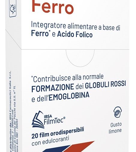 FERRO IBSA 20 FILM ORODISPERSIBILI
