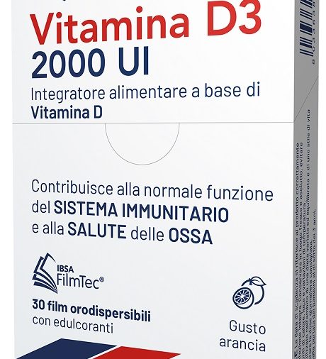 VITAMINA D3 IBSA 2000 UI 30 FILM ORODISPERSIBILI