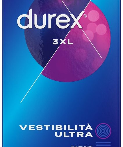 PRESERVATIVO DUREX 3XL VESTIBILITA' ULTRA 5 PEZZI