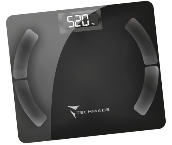 TECHMADE BILANCIA SMART BLACK