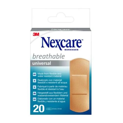 CEROTTO PREPARATO NEXCARE UNIVERSAL ASSORTITI 10 CEROTTO 19X72MM + 6 CEROTTO 25X72MM + 4 CEROTTO TONDI 22MM