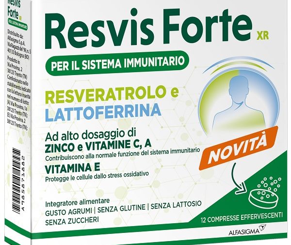 RESVIS FORTE XR 12 COMPRESSE EFFERVESCENTI