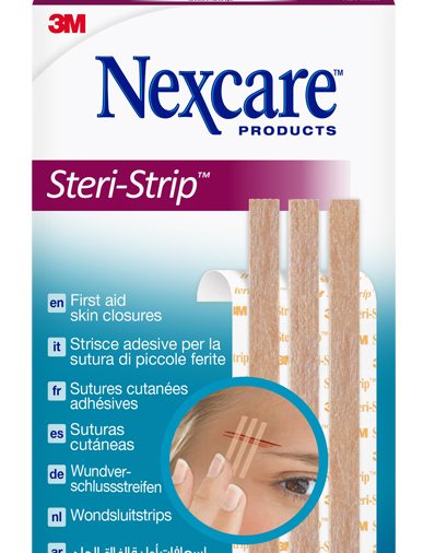 STRISCIA ADESIVA SUTURA PICCOLE FERITE NEXCARE STERI-STRIP CARNE 6X75 MM 6 PEZZI