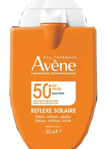 EAU THERMALE AVENE REFLEXE SOLAIRE SPF50+ BEBE BAMBINI ADULTO 30 ML