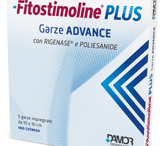 FITOSTIMOLINE PLUS GARZE ADVANCE IMPREGNATE 10X10 CM 5 PEZZI