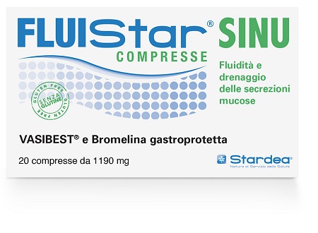FLUISTAR SINU 20 COMPRESSE SENZA GLUTINE SENZA LATTOSIO