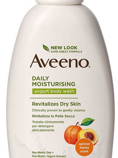 AVEENO BAGNO DOCCIA YOGURT ALBICOCCA & MIELE 300 ML