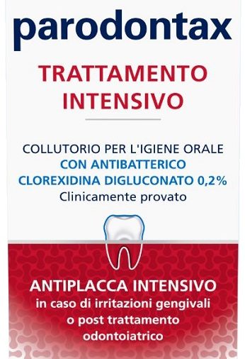 PARODONTAX TRATTAMENTO INTENSIVO CLOREXIDINA 0,2%